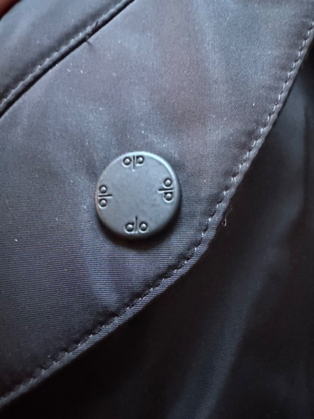 Alo Cropped Bomber Jacket, Small - Picture 3 of 7